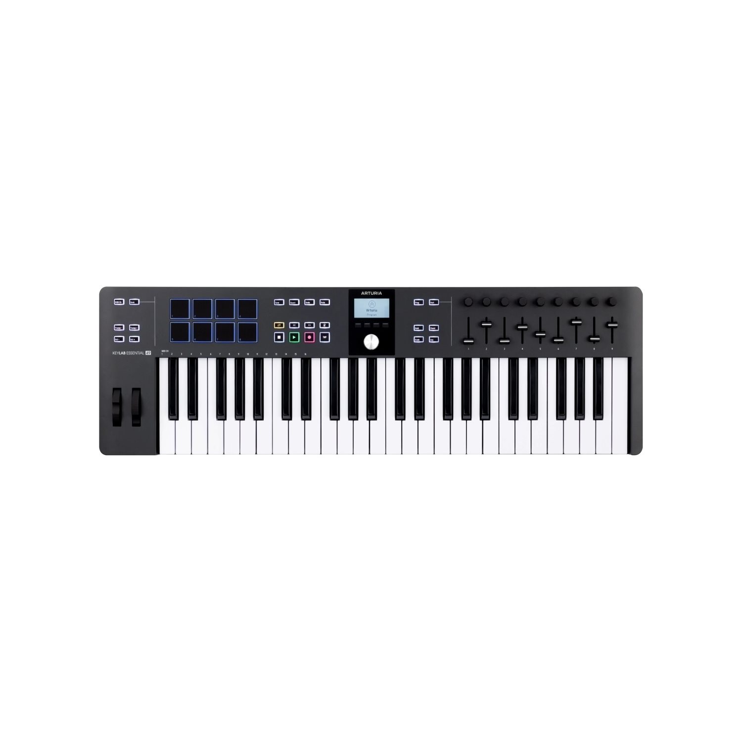 ARTURIA - Contrôleur MIDI universel Keylab Essential 49 MK3 - Noir