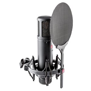 SE ELECTRONICS - se-se2200 - microphone condensateur à large diaphragme - avec shock mount / pop filter