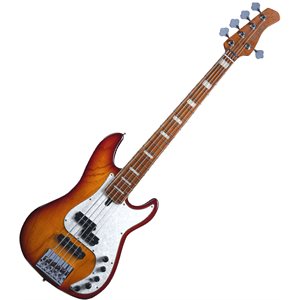 SIRE - P8 - 5 string electric bass guitar - Tobacco Sunburst