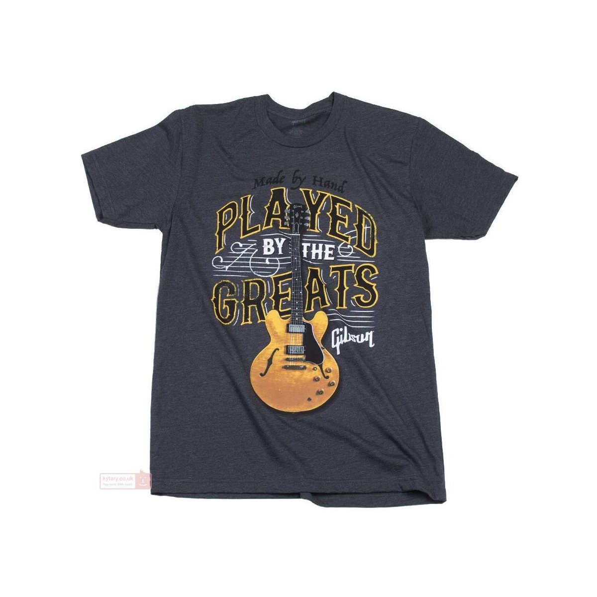 GIBSON - ''Played By The Greats'' T-Shirt Charcoal - Moyen