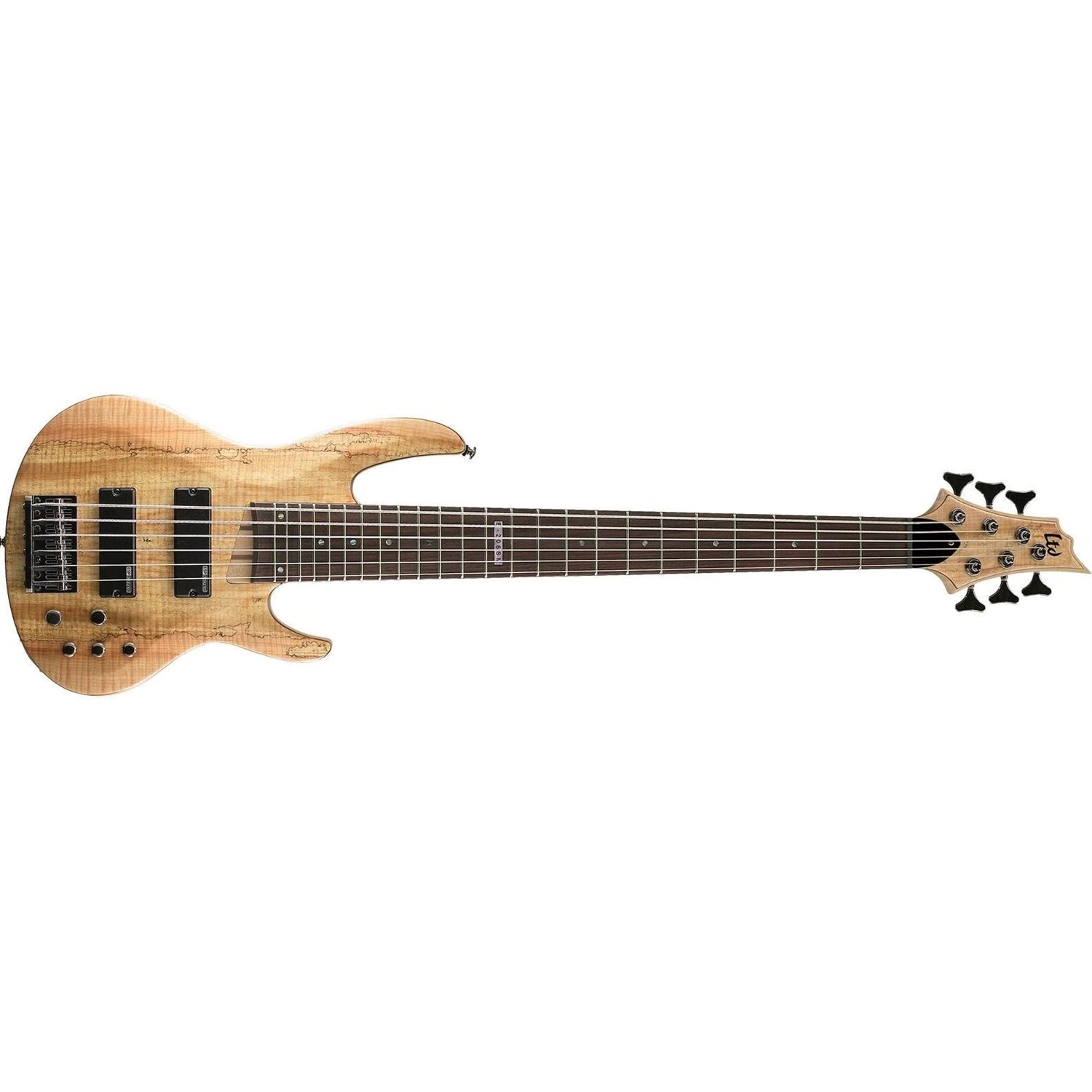 ESP LTD - Basse électrique 6 cordes B-206 SMNS - SATIN NATUREL