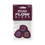 DUNLOP - 550P200 - Flow® Gloss Pick 2.0mm - Pack de 3