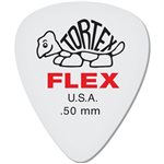 DUNLOP - 428P.50 - Tortex Flex Standard Guitar Picks - Red, .50mm - 12 Pack