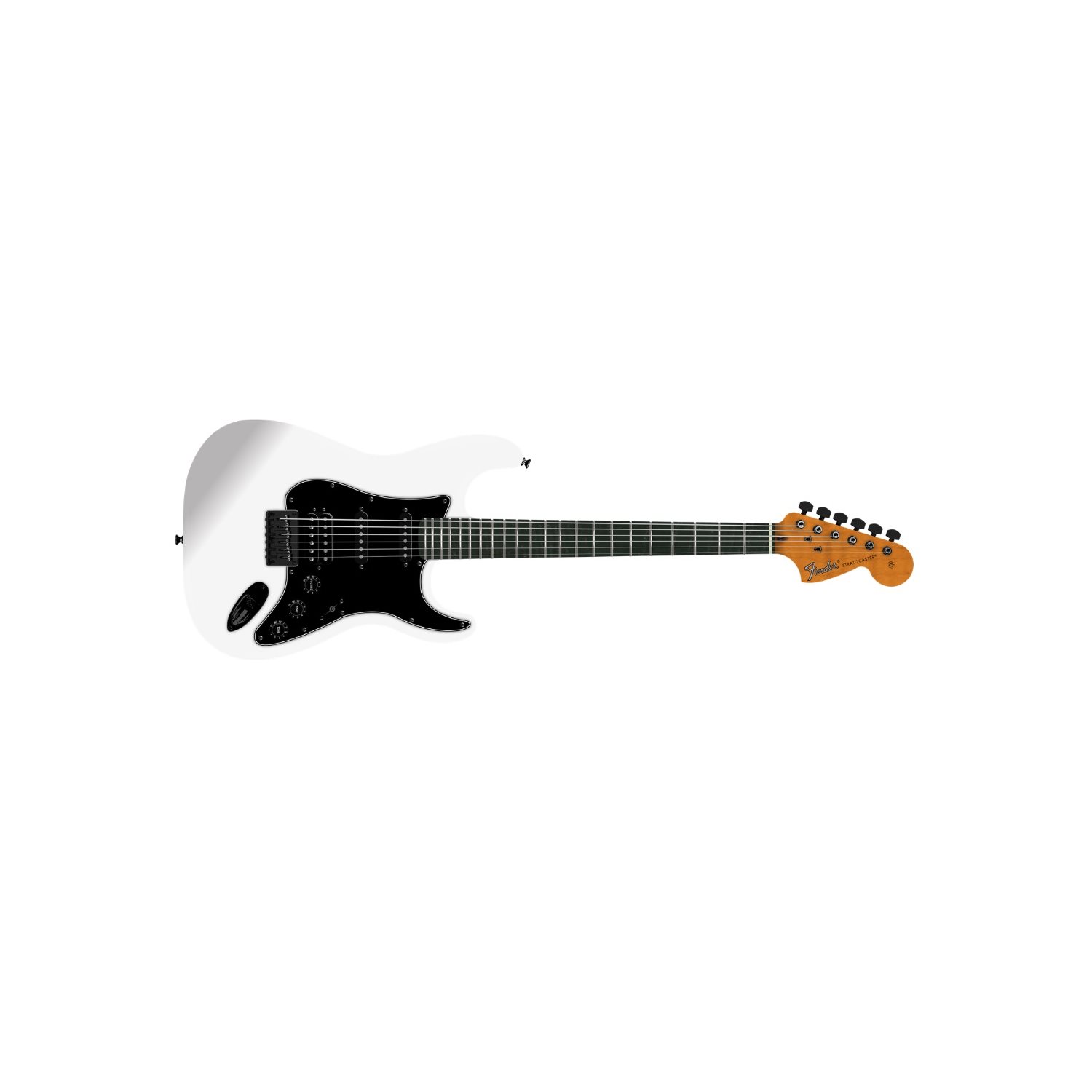 FENDER - Édition limitée Player Plus Stratocaster, HSS HT, touche en ébène - Arctic White