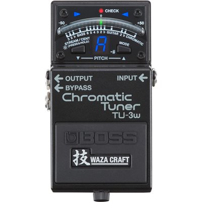 BOSS - TU-3W - Chromatic PEDAL Tuner 