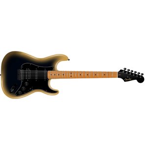 FENDER - Limited Edition American Professional II Stratocaster, HSS, Roasted Flame Maple Fingerboard - Gold Night