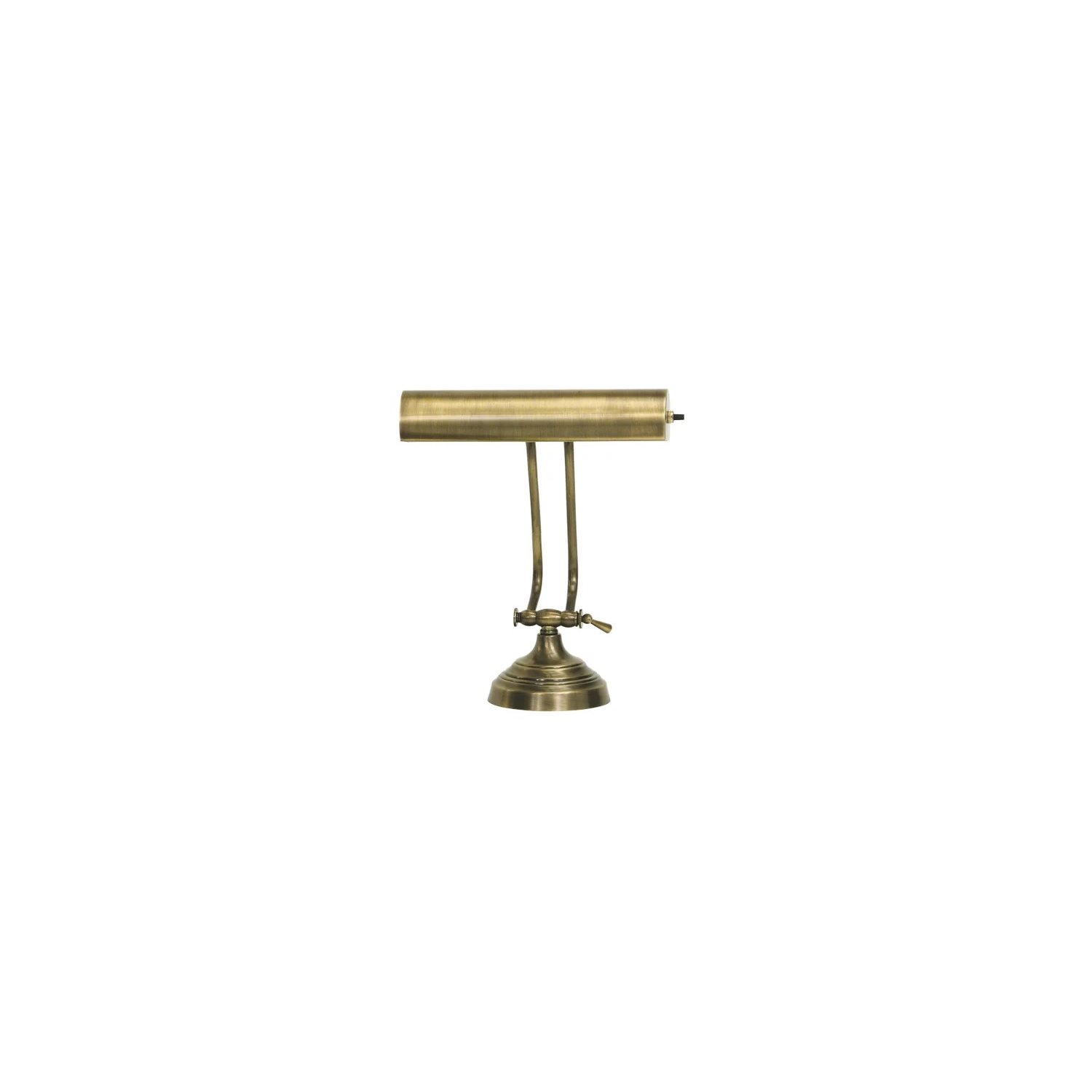 HOUSE OF TROY - Advent 10" Antique Brass Piano / Desk Lamp