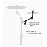 GIBRALTAR - SCCMBRA - 12'' Cymbal Arm with Rotating Boom Rod Clamp