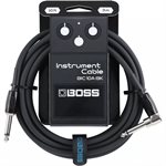 BOSS - BIC-10A-BK - INSTRUMENT CABLE - 10ft - black