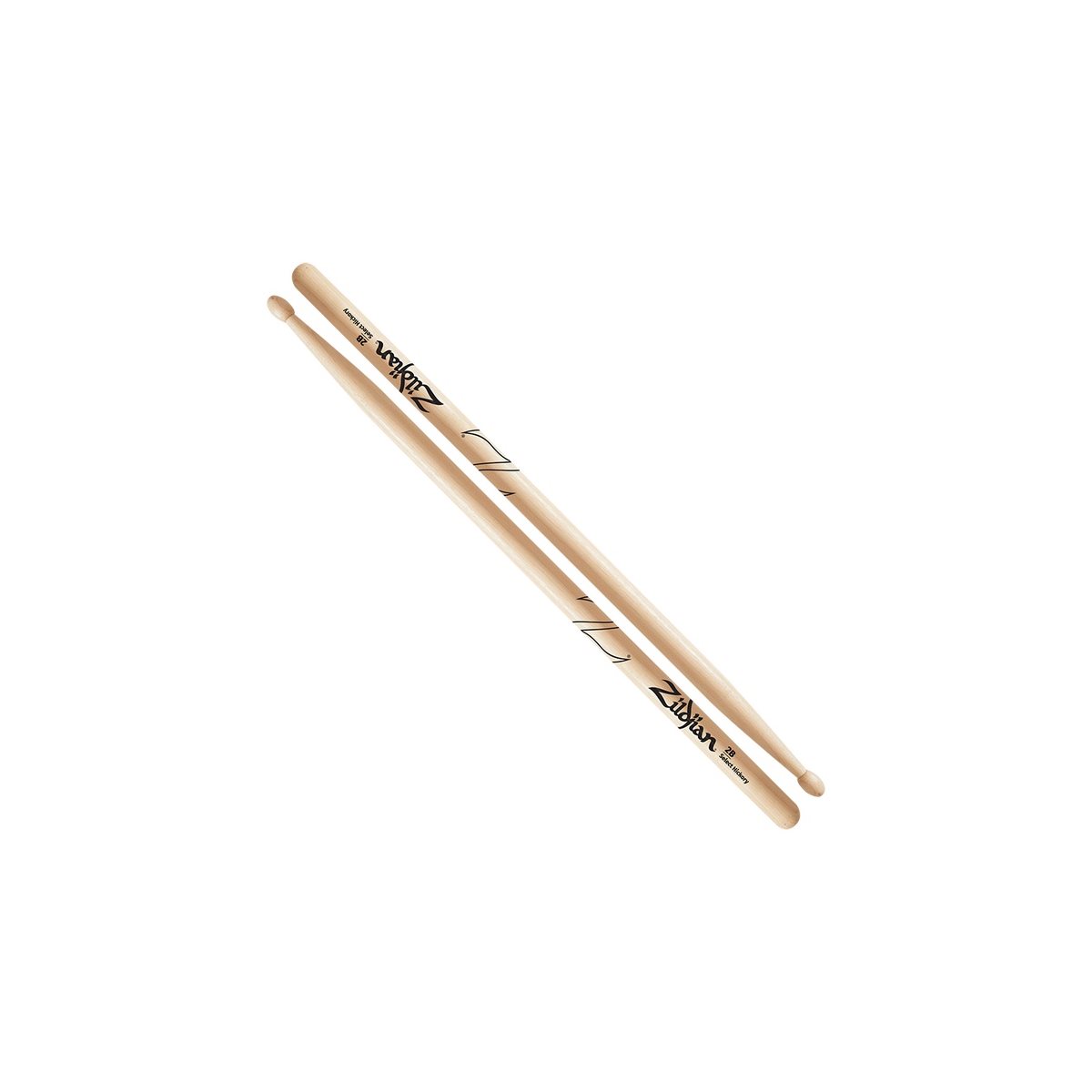 ZILDJIAN - 2B DRUMSTICKS - WOOD TIP